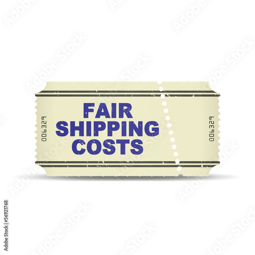 ticket v3 fair shipping costs I