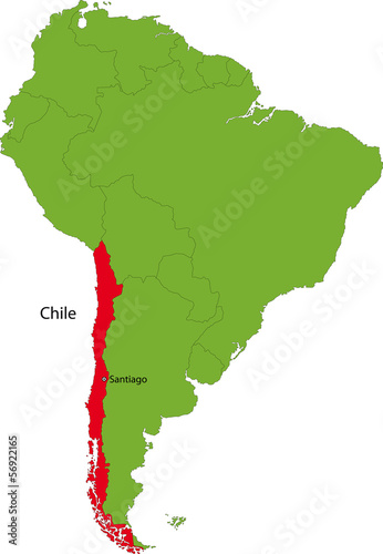 Chile map