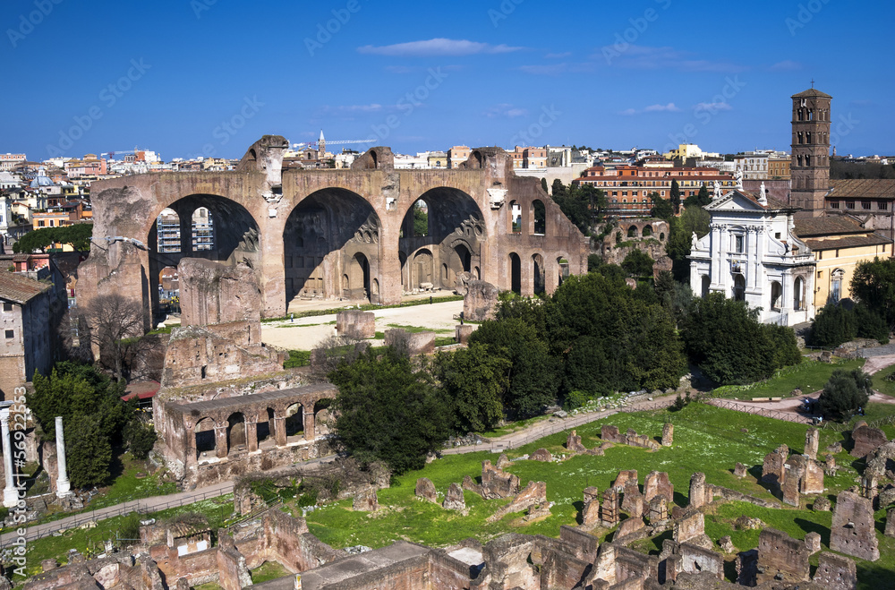 Basilica of Maxentiu, Rome