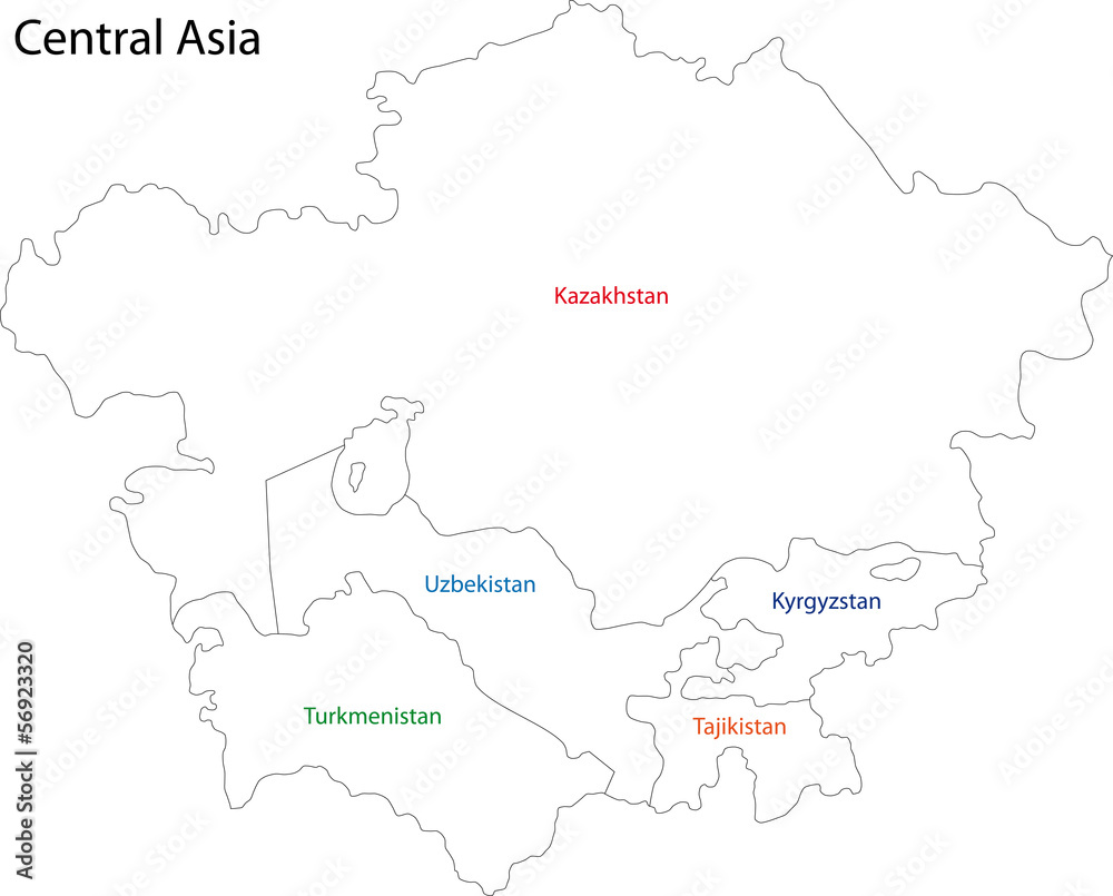 Outline Central Asia
