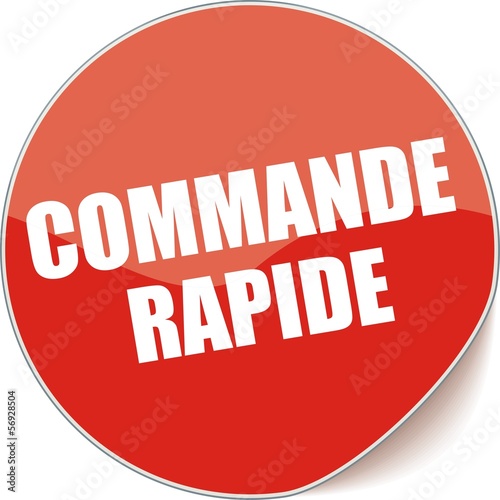 étiquette commande rapide