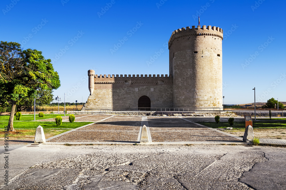 Castle of Arevalo in Avila, Castilla y Leon, Spain.