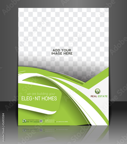 Vector Real Estate Front Flyer Design