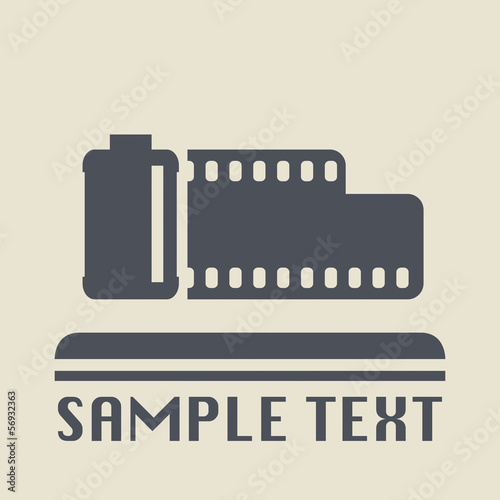 Film Photography icon or sign, vector illustration