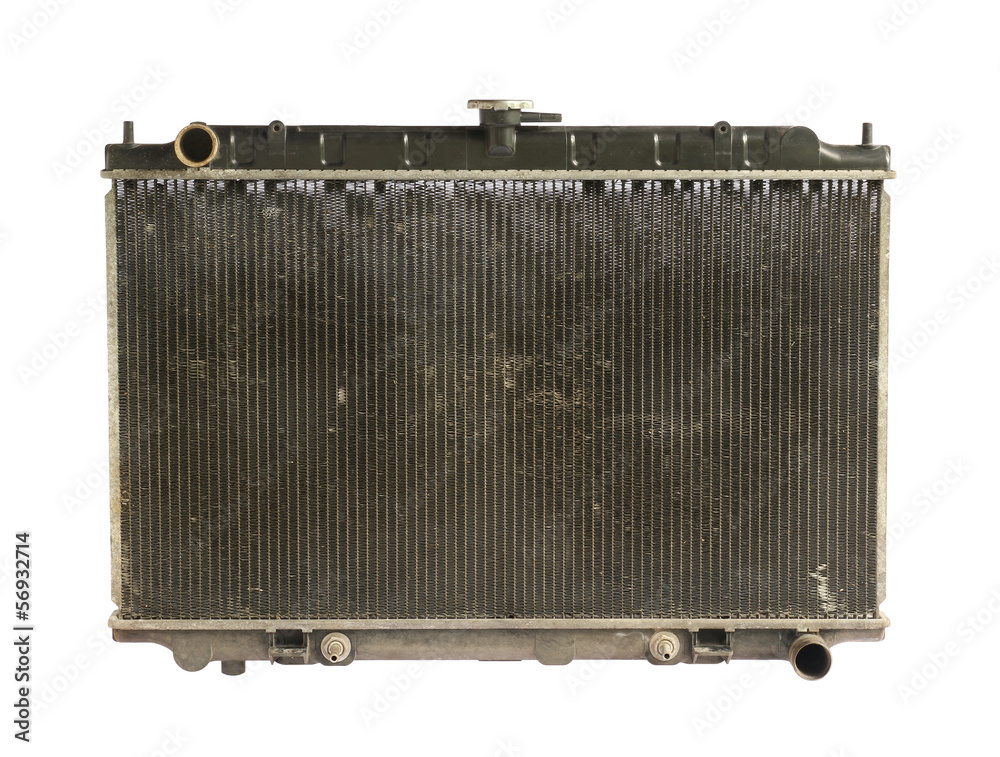 Fototapeta premium Radiator isolated on white background