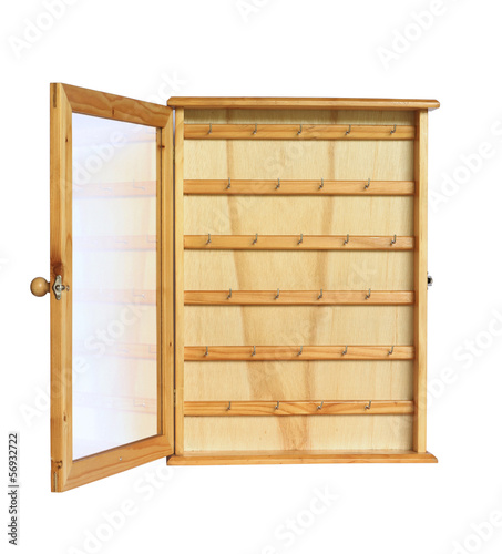 Fototapeta Naklejka Na Ścianę i Meble -  Keys cabinet isolated on white background