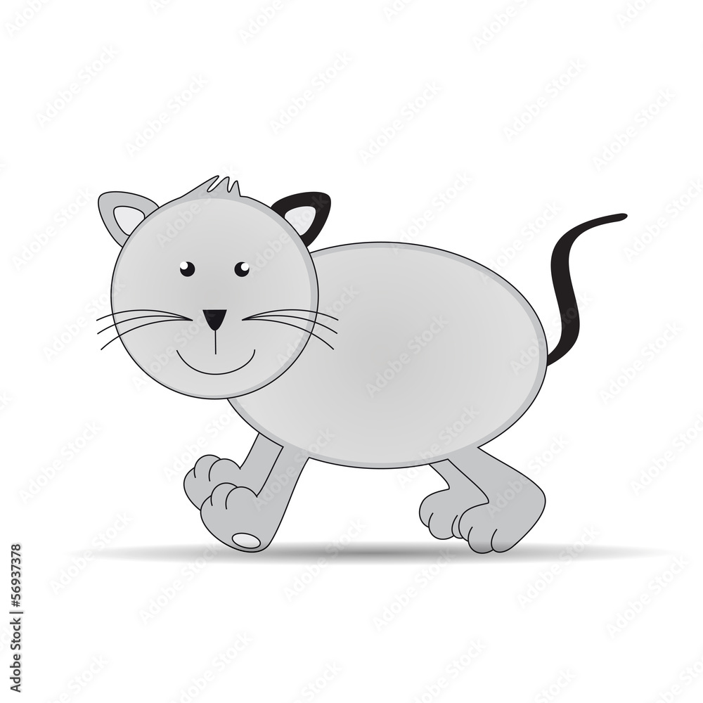 Grey cat Grey cat