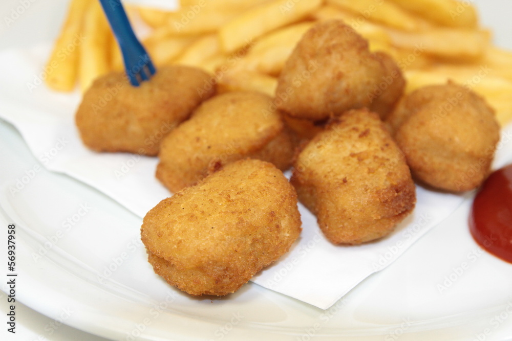 nuggets de volaille