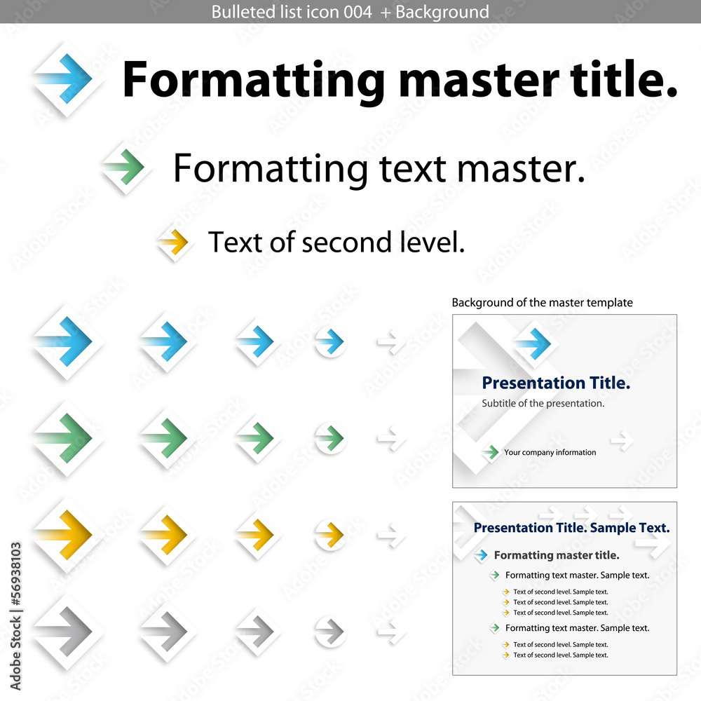 Naklejka premium Bulleted list icon 004 + Background #Vector