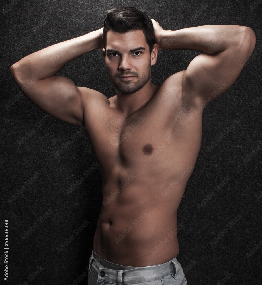 Obraz premium Sexy young man