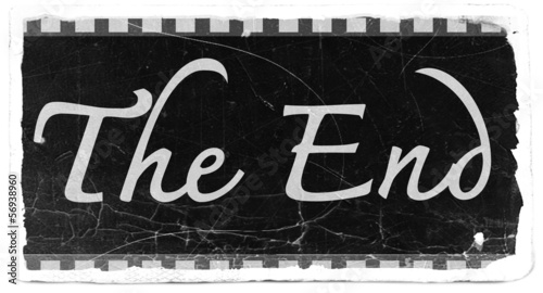 The end Movie ending screen