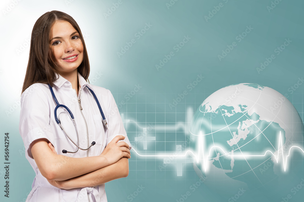 young female doctor young female doctor