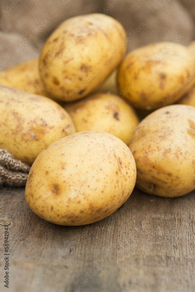 Winter seasonal vegetables collection including potatoes, parsni Winter seasonal vegetables collection including potatoes, parsni