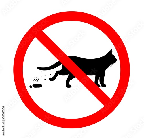 猫　糞害　禁止
