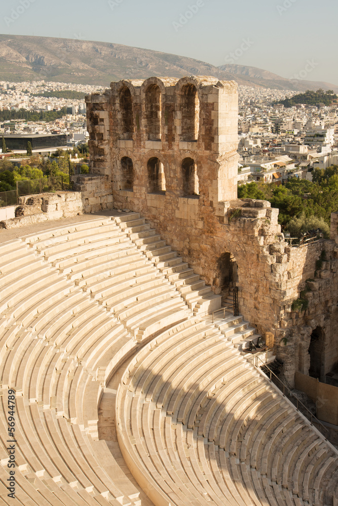 Odeon of Herodes Atticus on Acropolis Hill, Athens