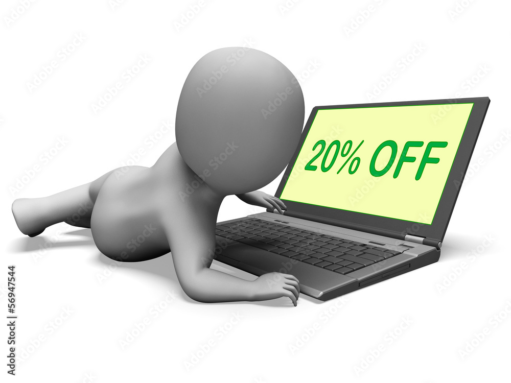 Twenty Percent Off Monitor Means 20% Deduction Or Sale Online Twenty Percent Off Monitor Means 20% Deduction Or Sale Online
