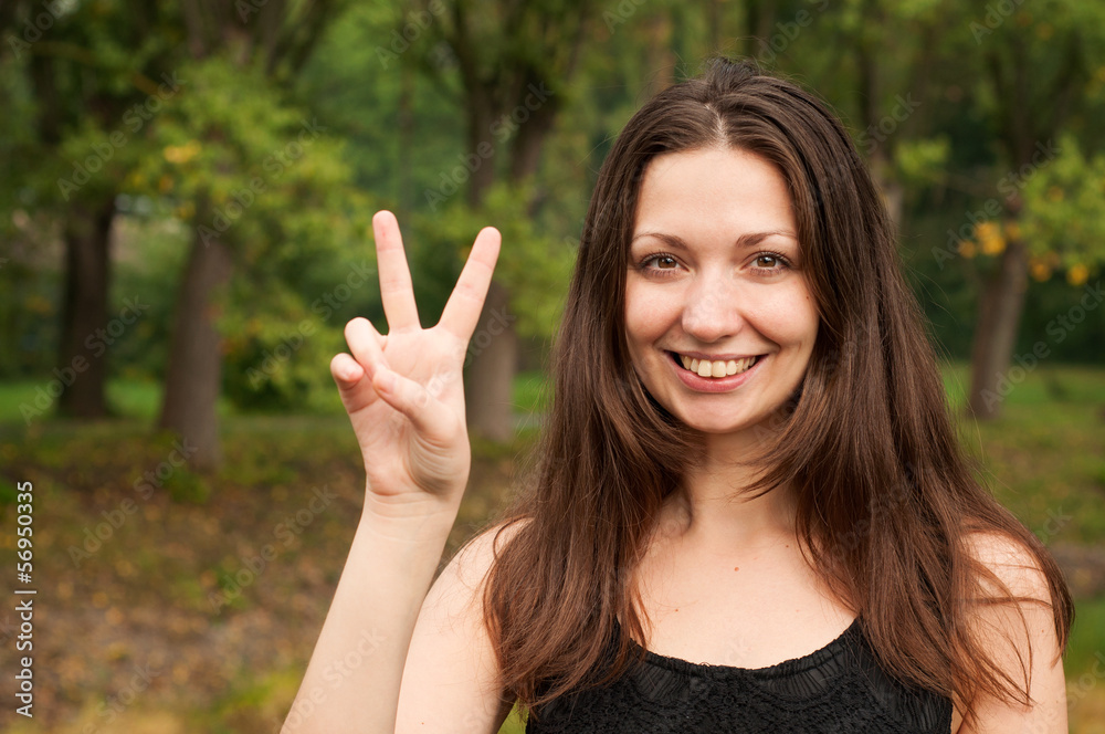 victory sign victory sign