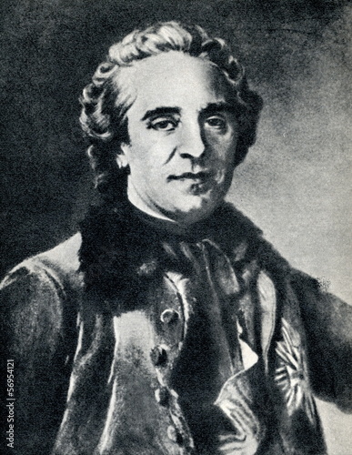 Maurice de Saxe (portrait of Maurice Quentin de La Tour)