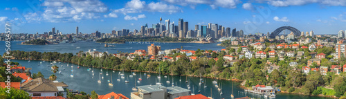 Sydney Harbour  panorama from Mosman