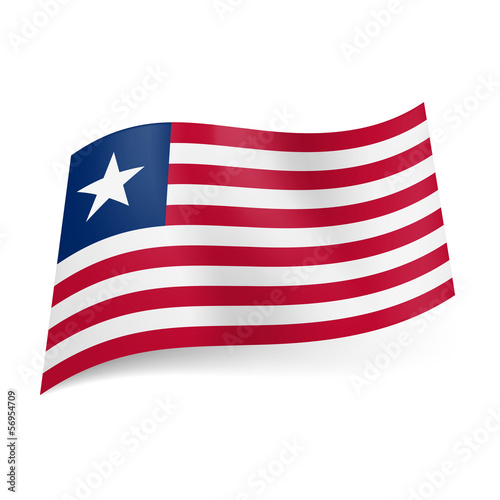 State flag of Liberia.
