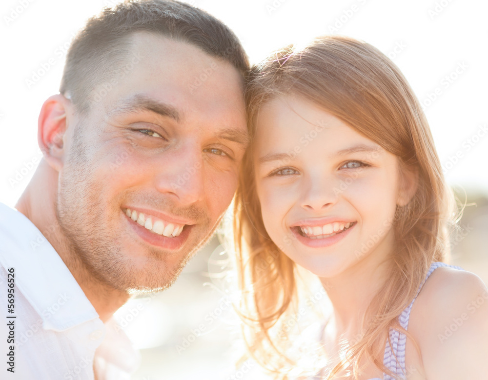 happy father and child girl having fun happy father and child girl having fun