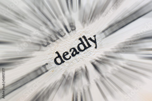 Word deadly in the book