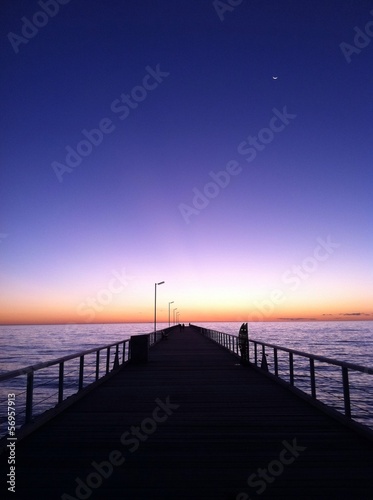Fototapeta Naklejka Na Ścianę i Meble -  Sunset Pier