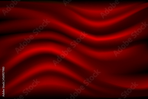 Red satin