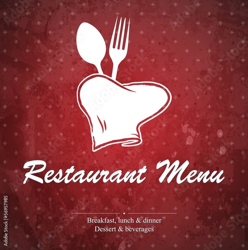Restaurant menu