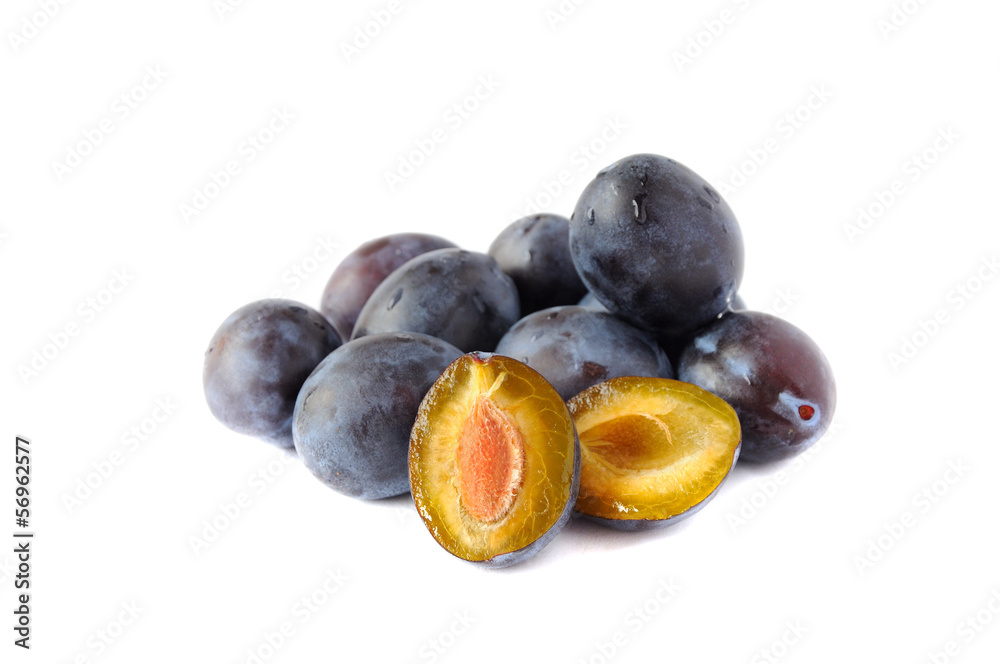 Fototapeta premium plums. fruit