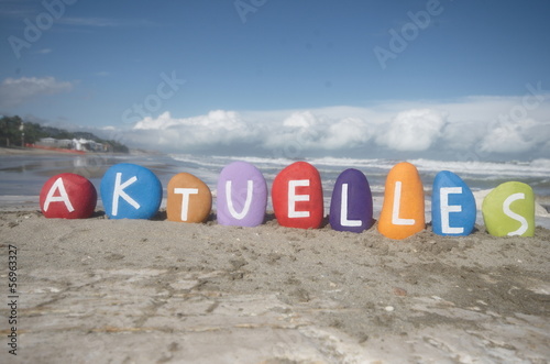 Wallpaper Mural Aktuelles, current news concept on stones Torontodigital.ca