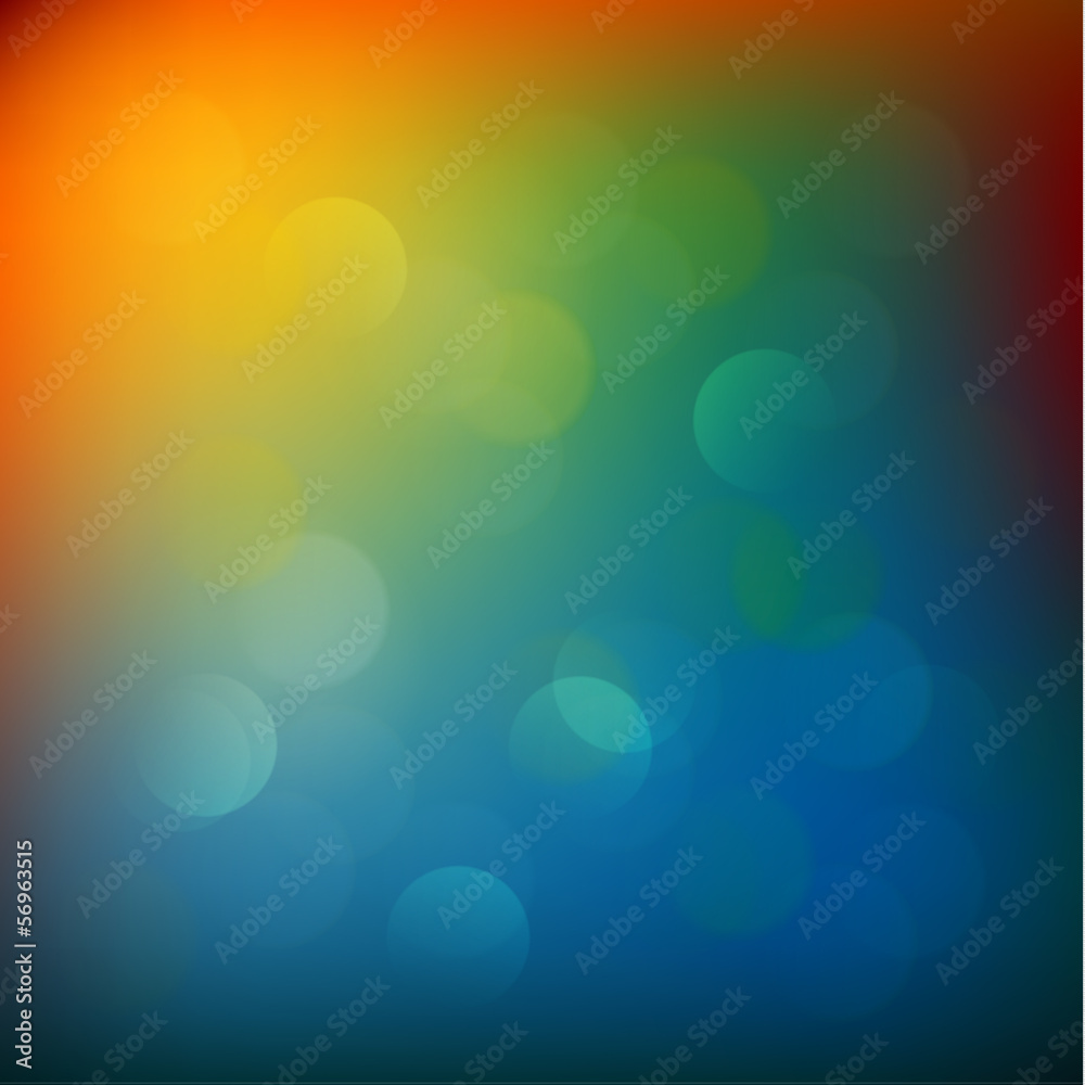 Colorful background with defocused lights Colorful background with defocused lights