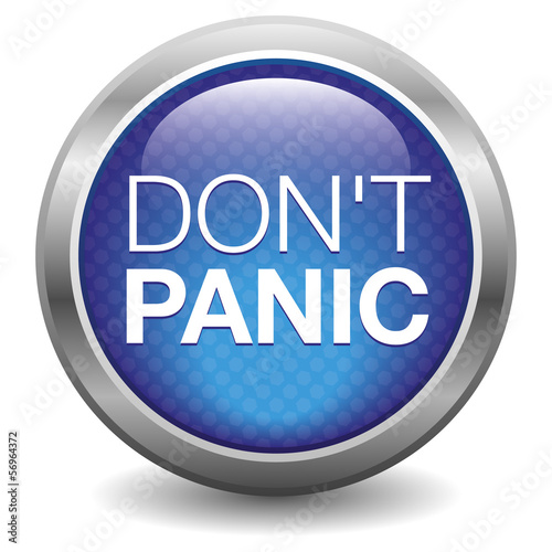 blue don't panic button