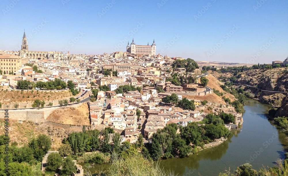 Vista panoramica de la ciudad de Toledo