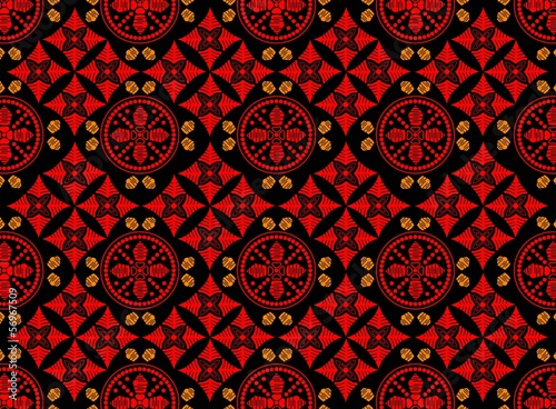 background batik black red