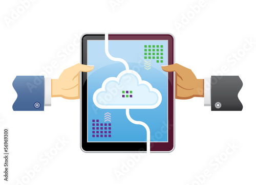 Sharing data in the cloud