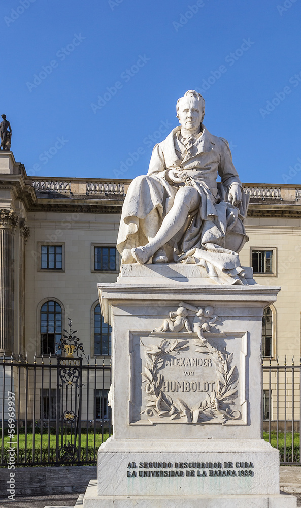 Statue of Alexander von Humboldt, Berlin