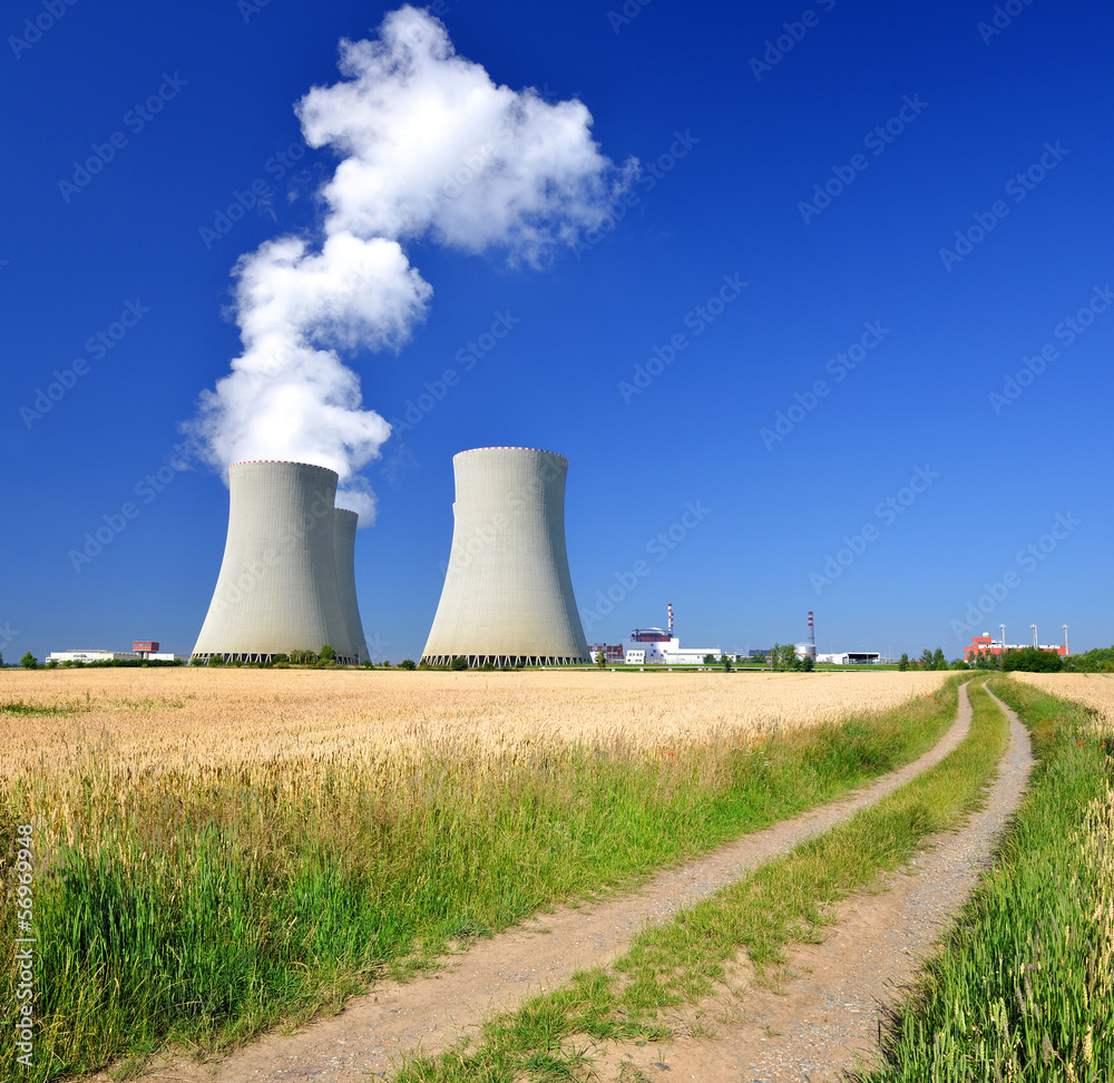 Nuclear power plant Temelin in Czech Republic Europe Nuclear power plant Temelin in Czech Republic Europe