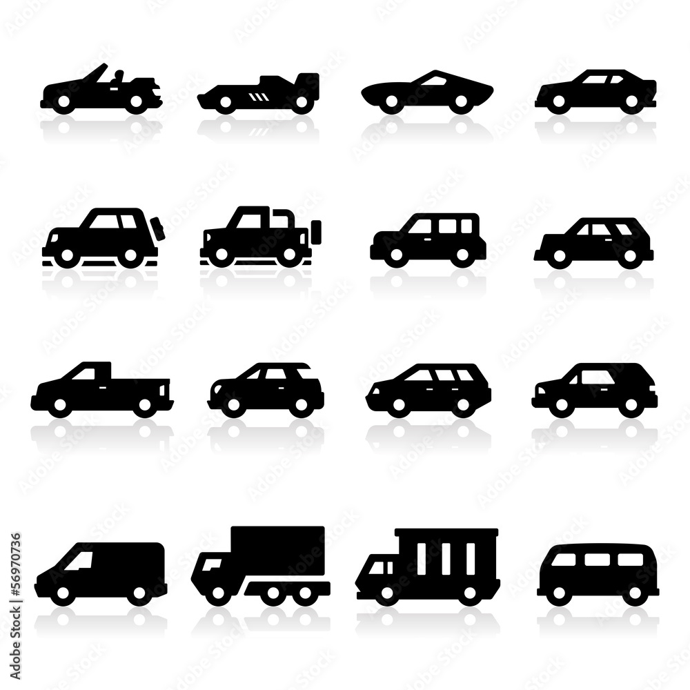 Cars Icons three