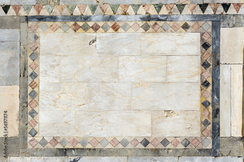 Frame marble pattern Pisa