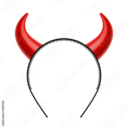 Devil's horns head gear