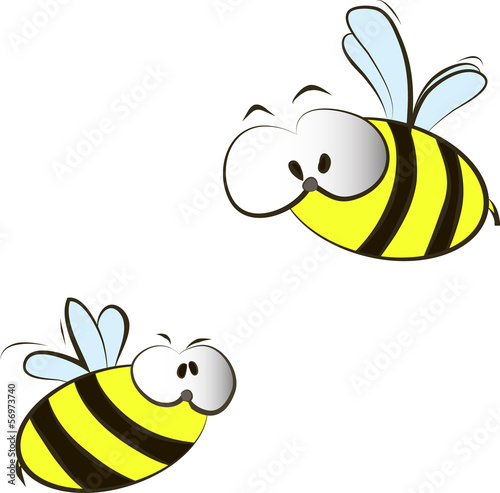 funny cartoon bees