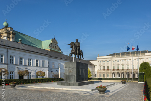 Presidential Palace in Warsaw, Poland