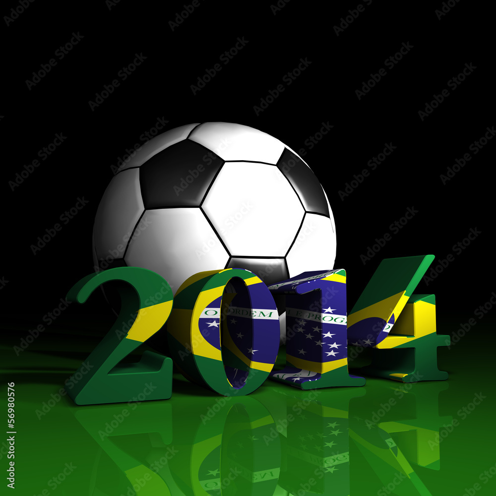 Obraz premium Fussball 2014 Brasilien Z