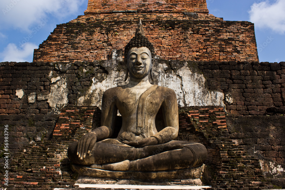 Sukhothai historical park, the old town of Thailand in 800 year Sukhothai historical park, the old town of Thailand in 800 year