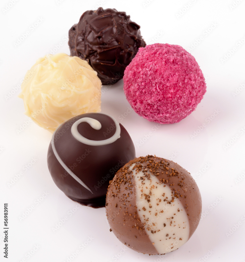 Pralinen Stock-Foto | Adobe Stock