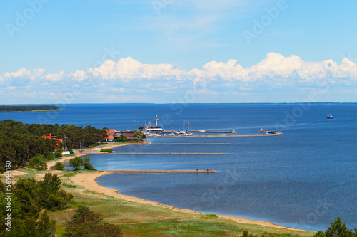 Nida port, Lithuania.