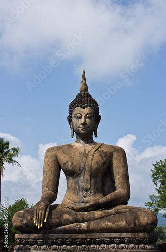 Sukhothai historical park  the old town of Thailand in 800 year