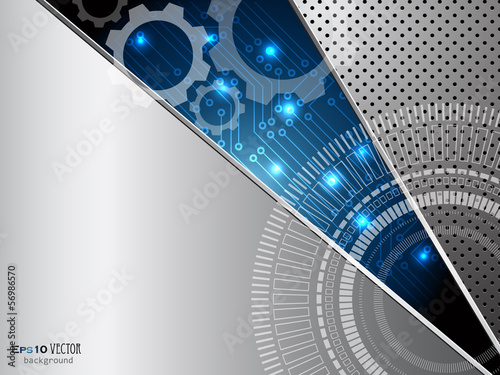 Abstract technology background