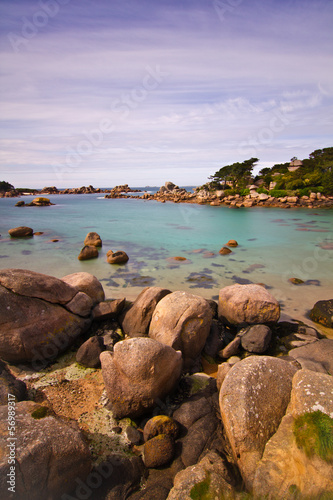 Cote de granit rose, Bretagne, Frankreich